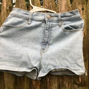 Urban Outfitters Light Washed Blue Jean Shorts